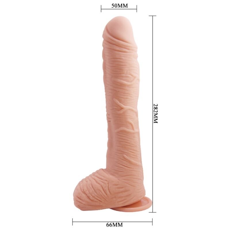BAILE - ALEX DILDO PIEL REALISTA 27 CM - Imagen 2