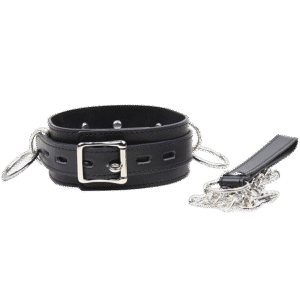 OHMAMA FETISH - COLLAR SUMISION CON 3 ANILLAS