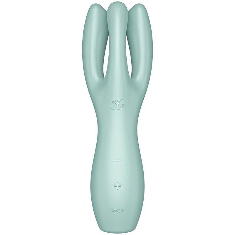 SATISFYER - THREESOME 3 VIBRADOR VERDE - Imagen 2