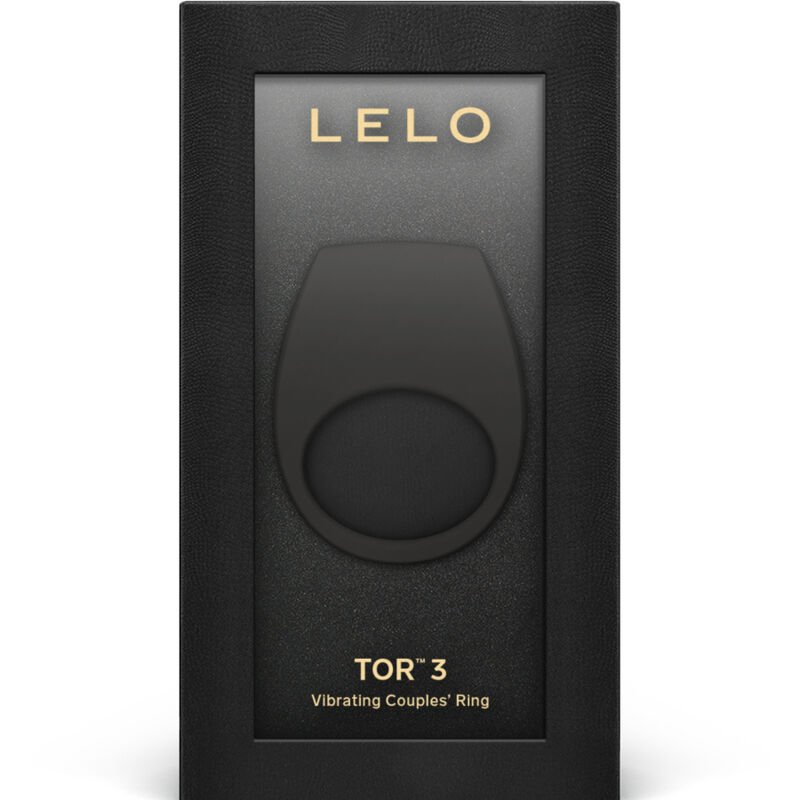 LELO - TOR 3 ANILLO VIBRADOR NEGRO - Imagen 2