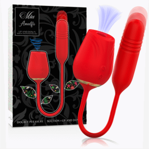 MIA - AMALFI DOBLE PLEASURE SUCCIONADOR + UP AND DOWN