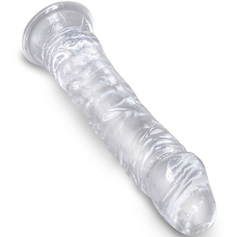 KING COCK - CLEAR PENE REALÍSTICO 19.7 CM TRANSPARENTE - Imagen 2