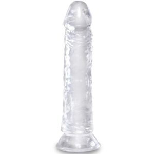 KING COCK - CLEAR PENE REALÍSTICO 19.7 CM TRANSPARENTE