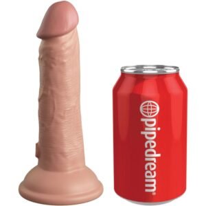 KING COCK - ÉLITE DILDO REALÍSTICO SILICONA 15.2 CM