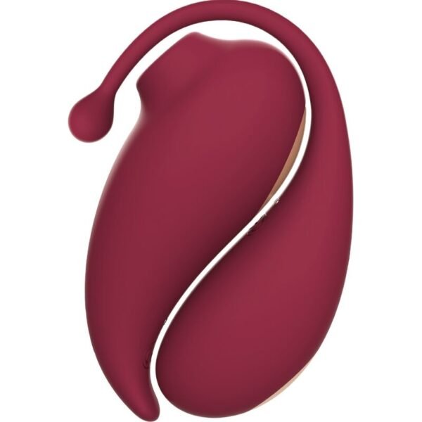 ADRIEN LASTIC - INSPIRATION SUCCIONADOR CLÍTORIS + HUEVO VIBRADOR ROJO - APP GRATUITA - Imagen 2