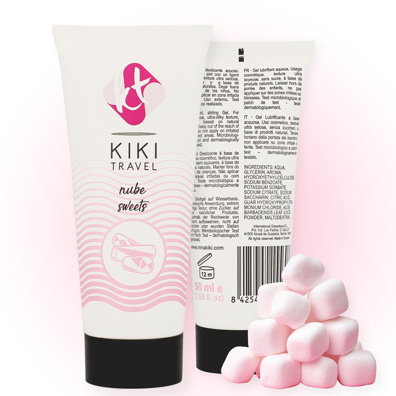 KIKÍ TRAVEL - LUBRICANTE SABOR A NUBE 50 ML - Imagen 2