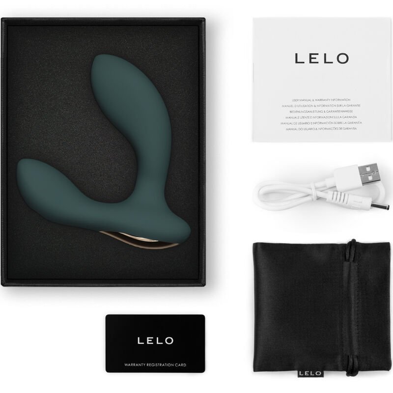LELO - HUGO 2 MASAJEADOR DE PROSTATA VERDE - Imagen 2