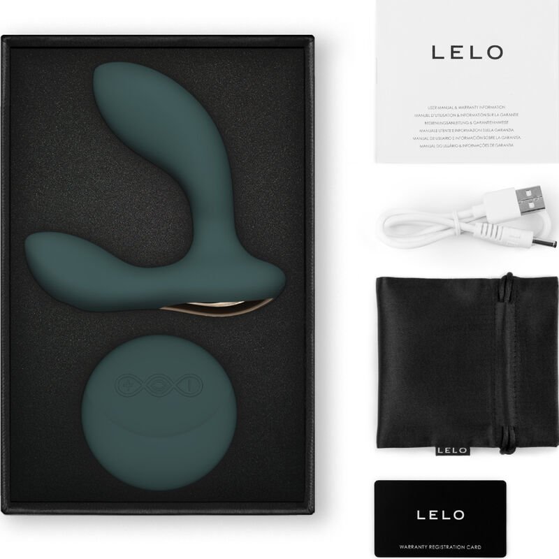 LELO - HUGO 2 MASAJEADOR DE PROSTATA CONTROL REMOTO VERDE - Imagen 2