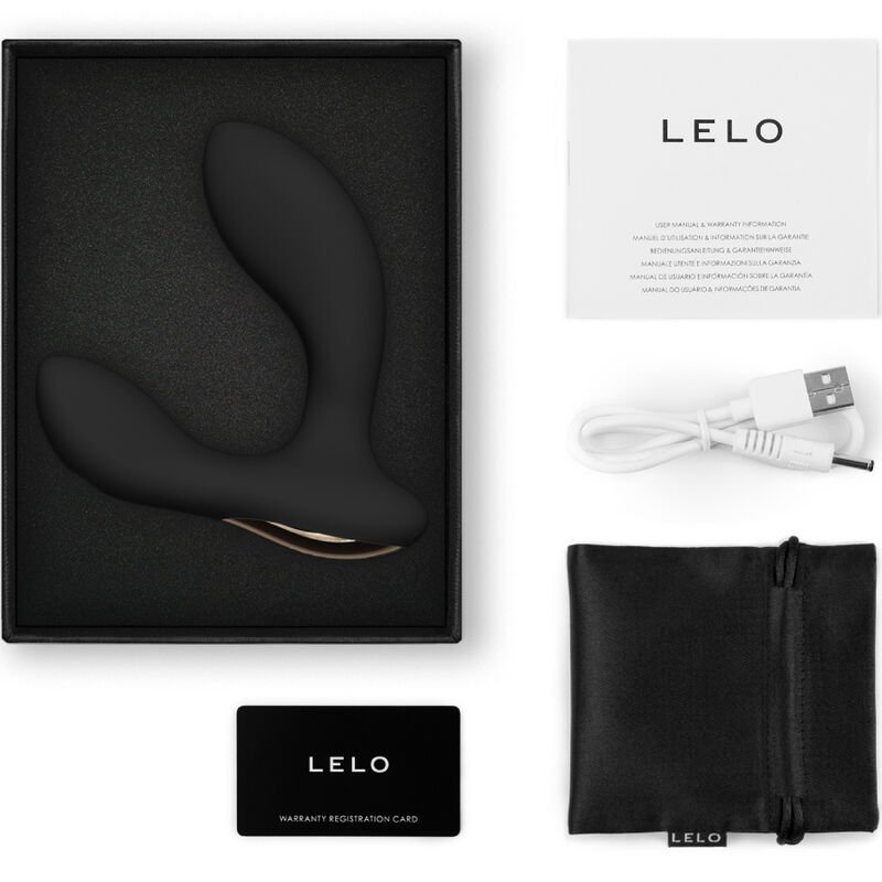 LELO - HUGO 2 MASAJEADOR DE PROSTATA NEGRO - Imagen 2