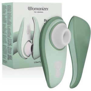 WOMANIZER - LIBERTY 2 ESTIMULADOR & SUCCIONADOR CLÍTORIS VERDE CLARO