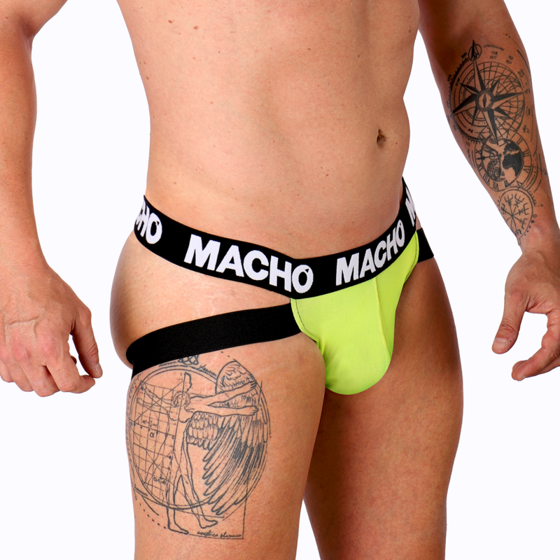 MACHO - MX28FA JOCK AMARILLO L - Imagen 2