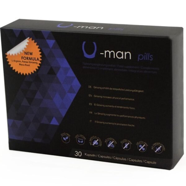U-Man Pills – Complemento alimenticio para la virilidad masculina - Imagen 2