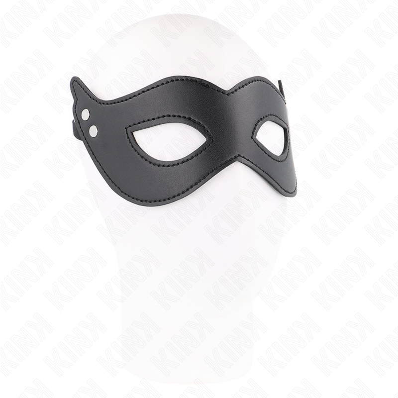 KINK - MÁSCARA DE POLIPIEL CON REMACHES MODELO 1 26 x 8 CM - Imagen 2