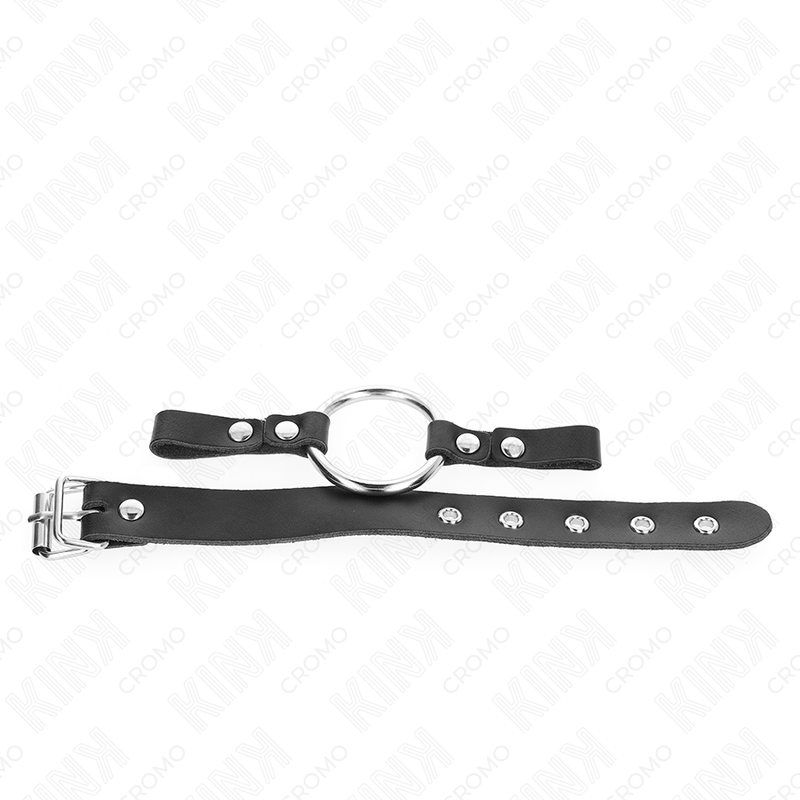 KINK - ANILLO PENE POLIPIEL CON CIERRE DE HEBILLA 22 X 2 CM CON ANILLO METAL 4 CM - Imagen 2