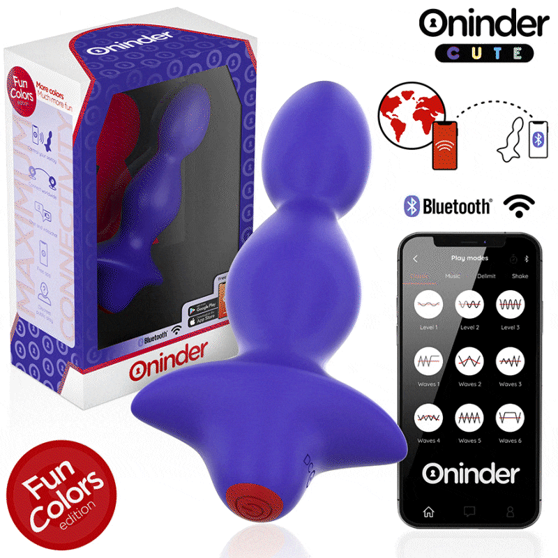 ONINDER CUTE - LOVE BUTT VIBRADOR PLUG ANAL DILATADOR - APP MUNDIAL GRATUITA - Imagen 4