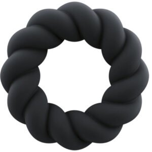 ROCKS- OFF - TWIST ANILLO MASTURBADOR SILICONA NEGRO