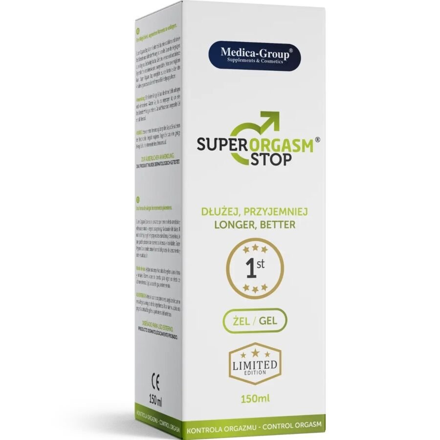 MEDICA GROUP - SÚPER ORGASM STOP GEL ÍNTIMO PARA HOMBRE 150 ML - Imagen 2