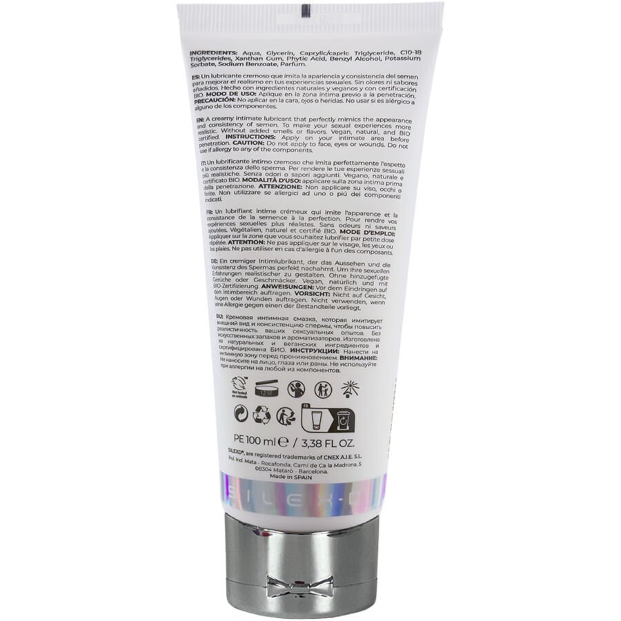 SILEXD - LUBRICANTE BIO CREMOSO 100 ML - Imagen 2