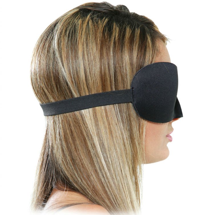 FETISH FANTASY SERIES - SERIES DELUXE FANTASY MASCARA NEGRO - Imagen 2