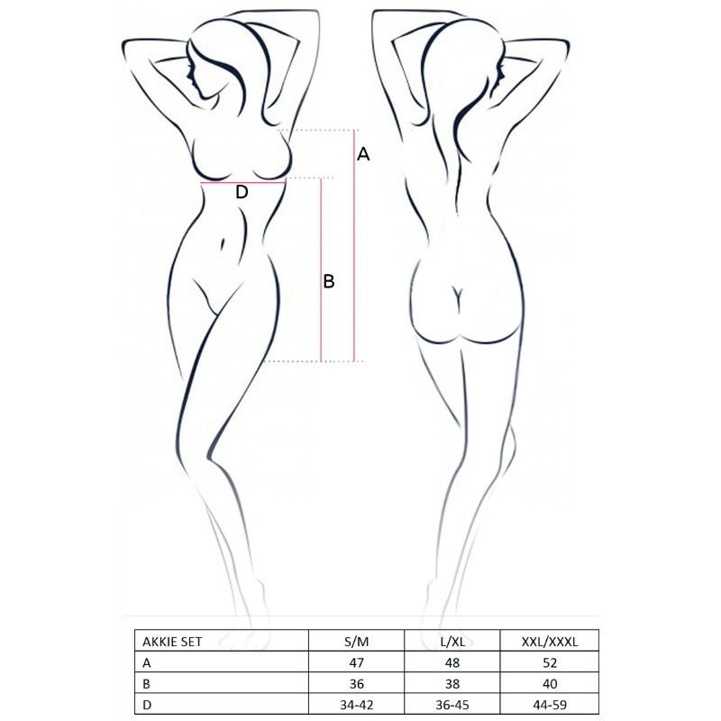 PASSION - WOMAN AKKIE SET DISFRAZ ENFERMERA L/XL - Imagen 2