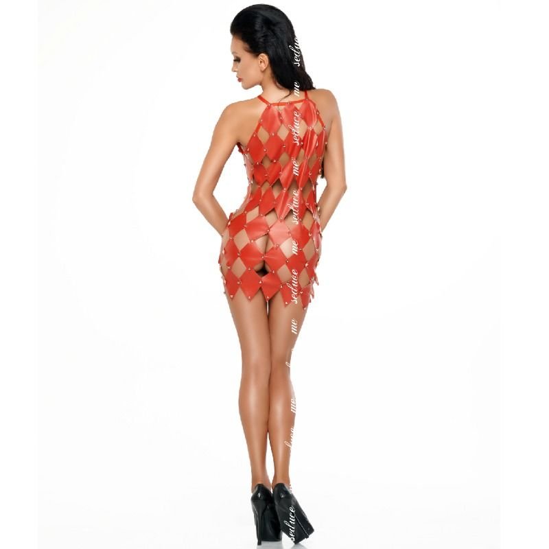 ME-SEDUCE - GWEN VESTIDO ROJO XXL/XXXL - Imagen 2