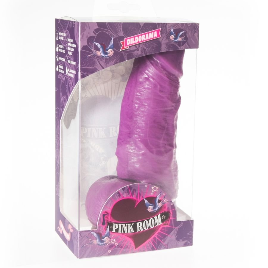 PINK ROOM - DAYAN DILDO REALÍSTICO LILA 17 CM - Imagen 2