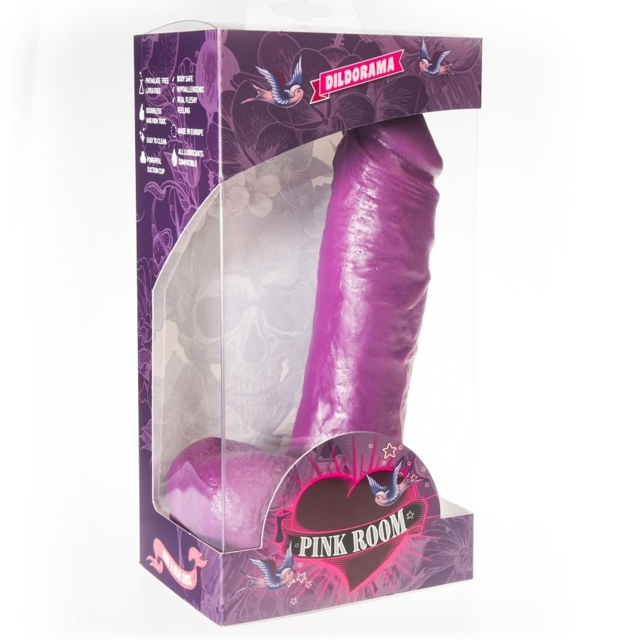 PINK ROOM - ANTON DILDO REALÍSTICO LILA 21.5 CM - Imagen 2