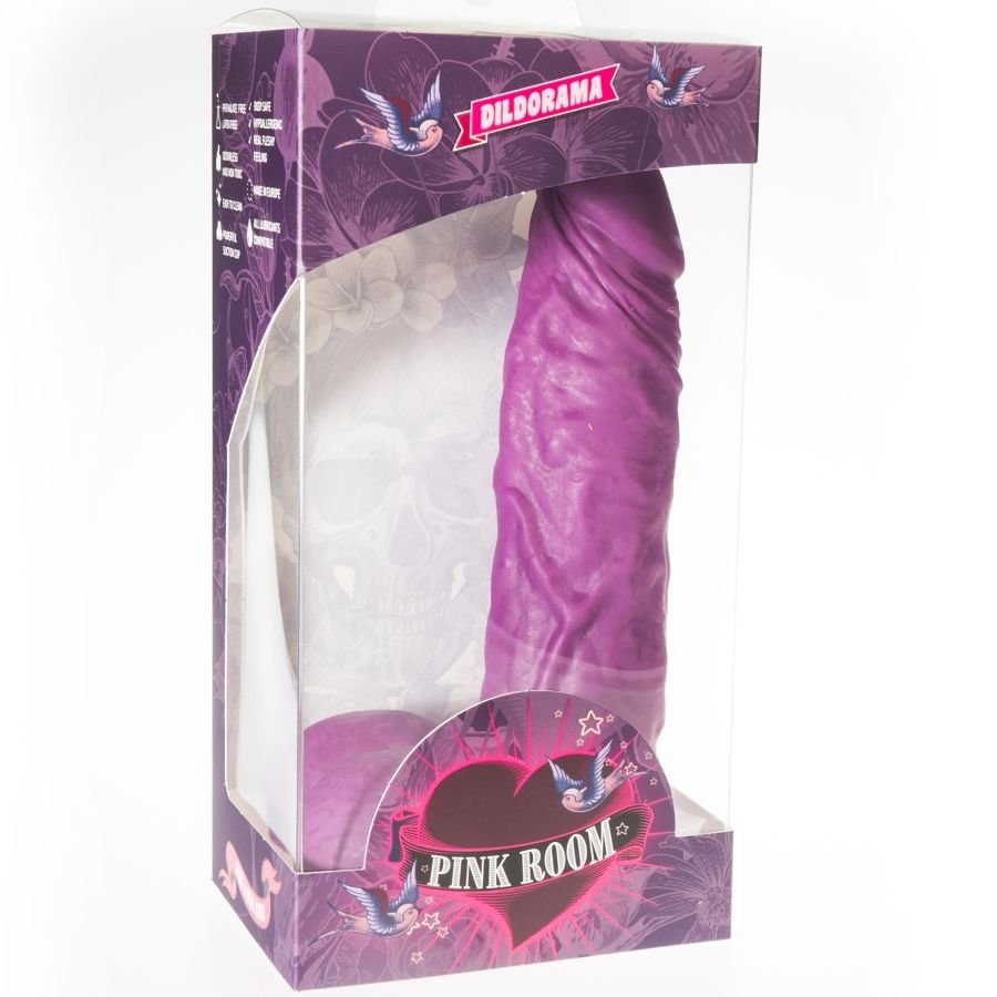 PINK ROOM - CHEMS DILDO REALÍSTICO LILA 20 CM - Imagen 2