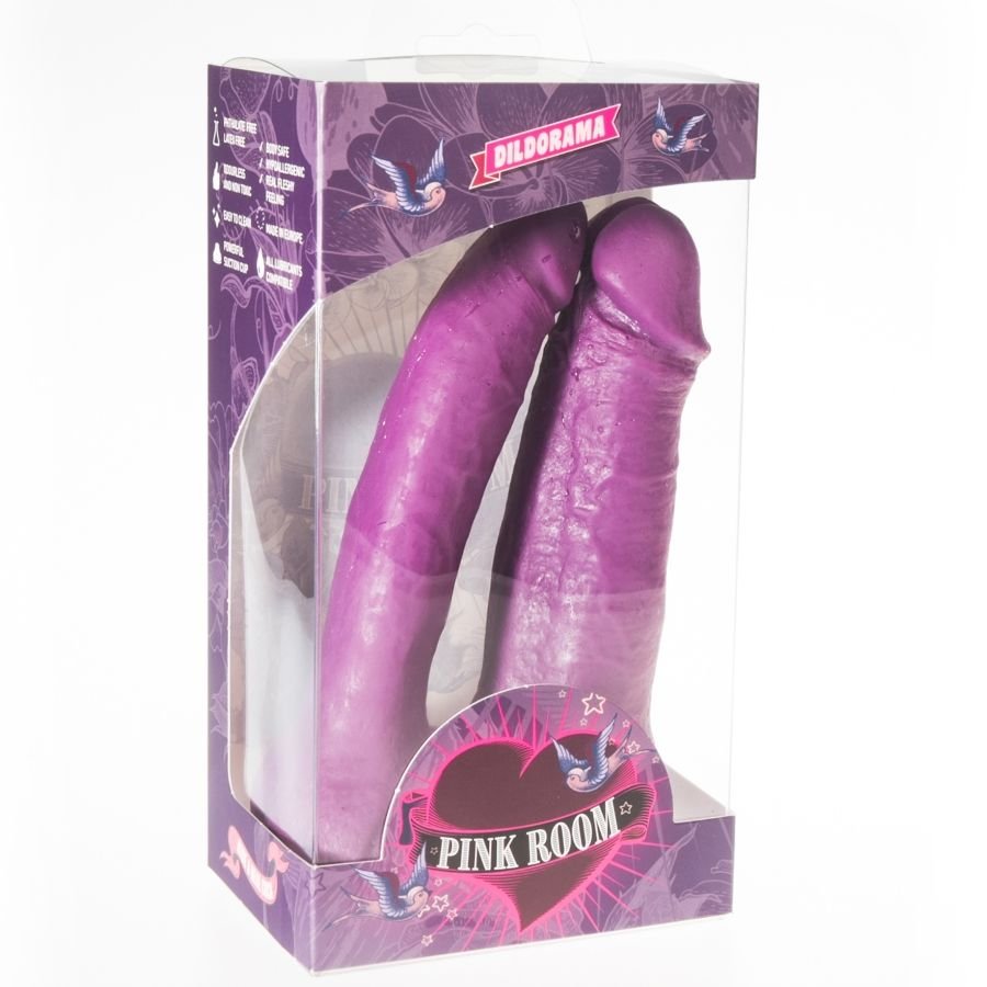 PINK ROOM - ARTHUS DILDO REALÍSTICO LILA 17CM/15.5CM - Imagen 4