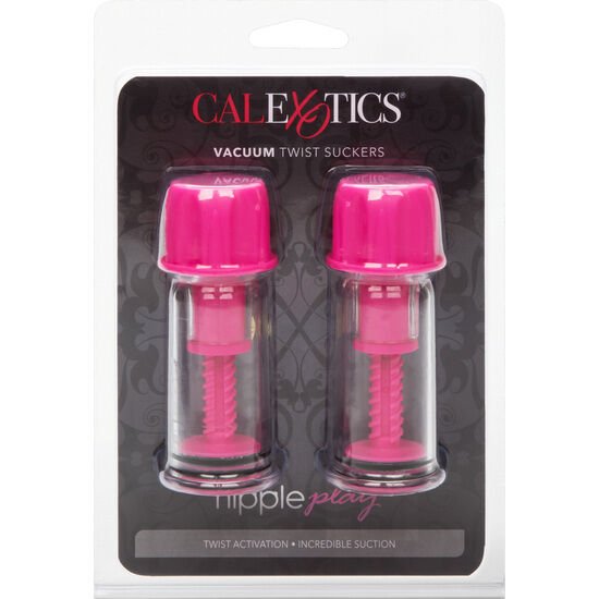 CALEXOTICS - VACCUM TWIST ONDAS ESTIMULADORASES PEZONES ROSA - Imagen 2
