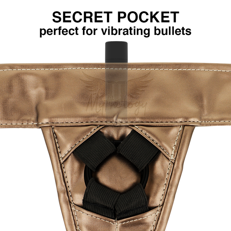 MYTHOLOGY FANTASY HARNESS - ARNÉS BRONCE S/M - Imagen 2