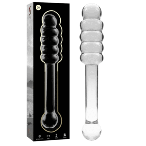 NEBULA SERIES BY IBIZA - MODELO 20 DILDO CRISTAL TRANSPARENTE 20.5 CM -O- 3 CM