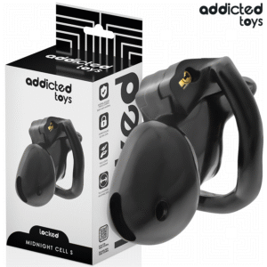 ADDICTED TOYS LOCKED - MINDNIGHT CELL JAULA PARA PENE TALLA S 4.8 CM