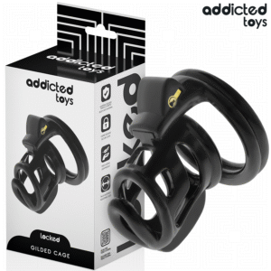 ADDICTED TOYS LOCKED - GILDEN CAGE JAULA PARA PENE DE SILICONA 8