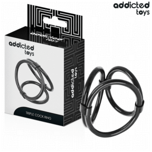 ADDICTED TOYS - ANILLO TRIPLE PARA EL PENE