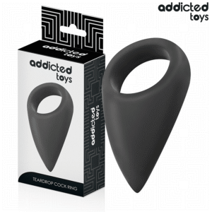ADDICTED TOYS - ANILLO CON FORMA DE LÁGRIMA PARA EL PENE