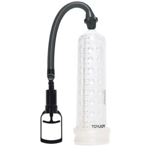TOYJOY - BOMBA DE MASAJE PODEROSA CON MANGA TRANSPARENTE