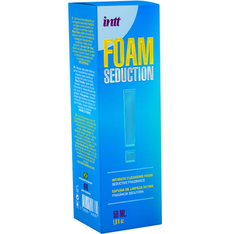 INTT RELEASES - FOAM SEDUCTION ESPUMA LIMPIADORA ÍNTIMA 50 ML - Imagen 4