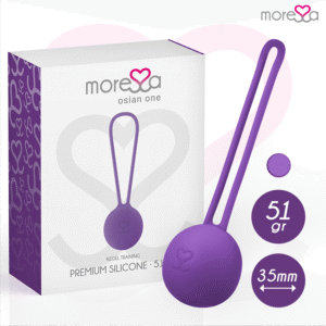MORESSA - OSIAN ONE ENTRENAMIENTO SUELO PELVICO 51gr PREMIUM SILICONA LILA