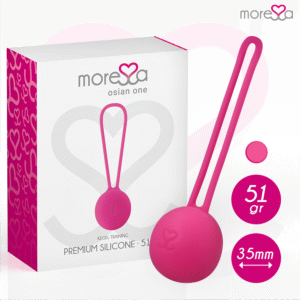 MORESSA - OSIAN ONE ENTRENAMIENTO SUELO PELVICO 51gr PREMIUM SILICONA ROSA