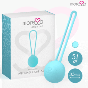 MORESSA - OSIAN ONE ENTRENAMIENTO SUELO PELVICO 51gr PREMIUM SILICONA TURQUESA