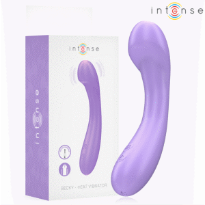 INTENSE - BECKY VIBRADOR 19 CM CALENTABLE 7 VIBRACIONES MORADO