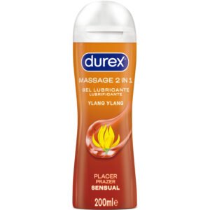 DUREX - GEL LUBRICANTE DE MASAJE SENSUAL YLANG YLANG 200 ML