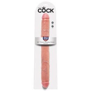KING COCK - THICK DILDO DOBLE PENETRACIÓN 40.6 CM