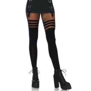 LEG AVENUE - PANTYHOUSE MEDIAS REJILLA NEGRO