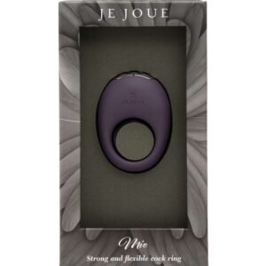 JE JOUE - MIO ANILLO PARA EL PENE VIBRADOR FUERTE Y FLEXIBLE MORADO