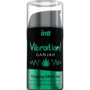 INTT - POTENTE ESTIMULANTE ÍNTIMO GEL VIBRADOR LÍQUIDO CANNABIS 15ML