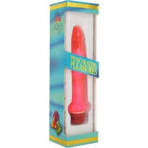Seven Creations - Jelly Vibrador Anal Delgado Rosa