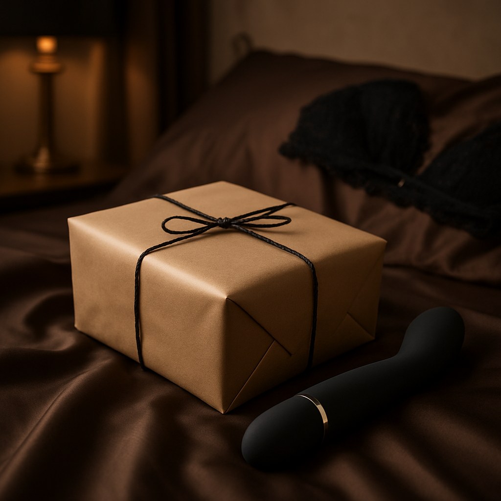 Paquete elegante y discreto listo para enviar desde un sexshop online