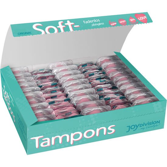JOYDIVISION SOFT-TAMPONS - TAMPONES ORIGINALES MINI LOVE / 50UDS - DROGUERÍA - El Arte del Placer
